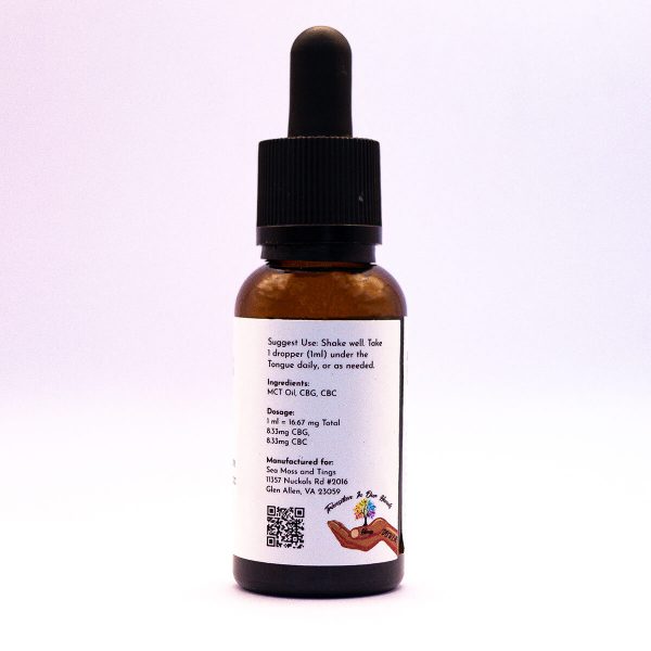 Focus Drops Dosage - Sea Moss and Tings